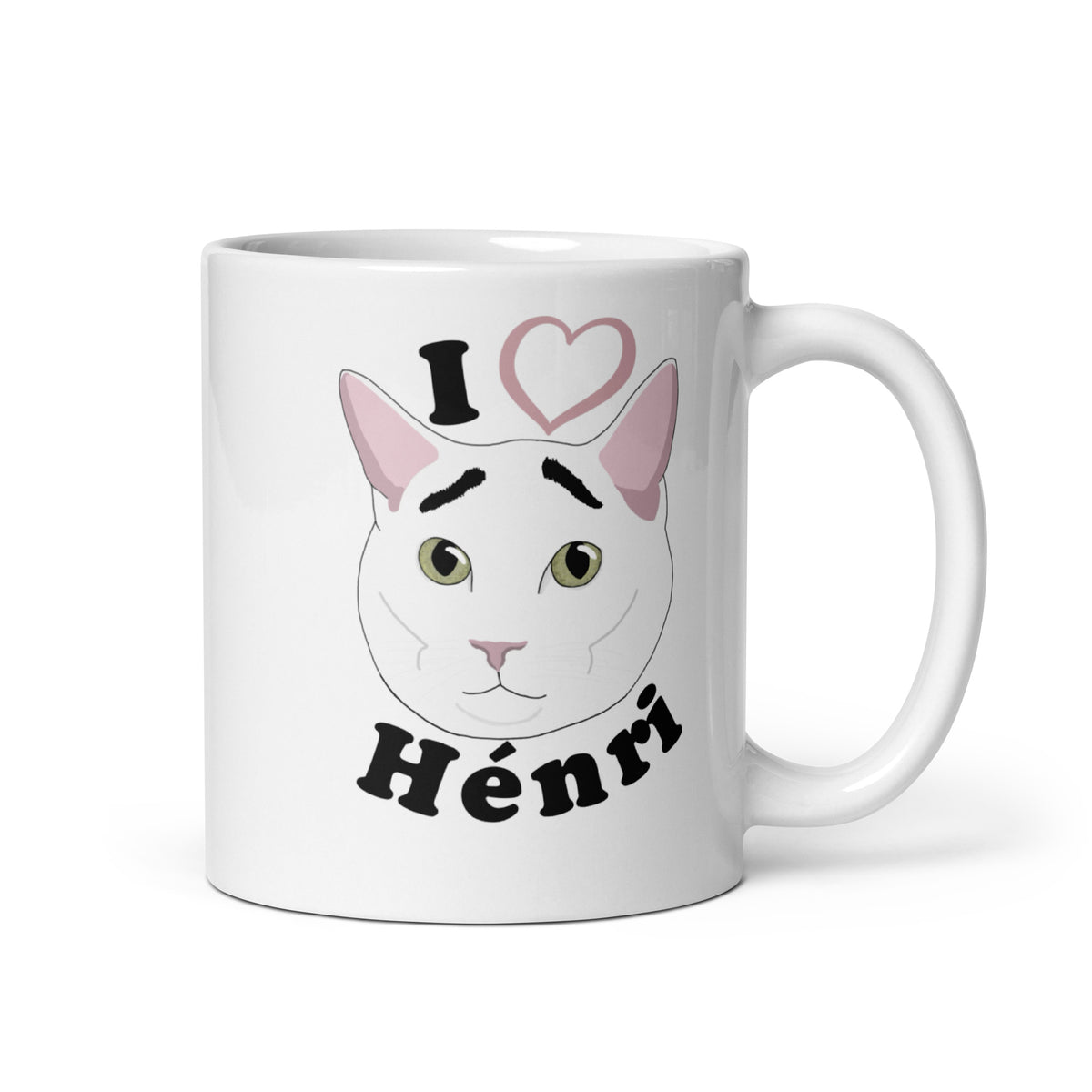 Hénri White Mug