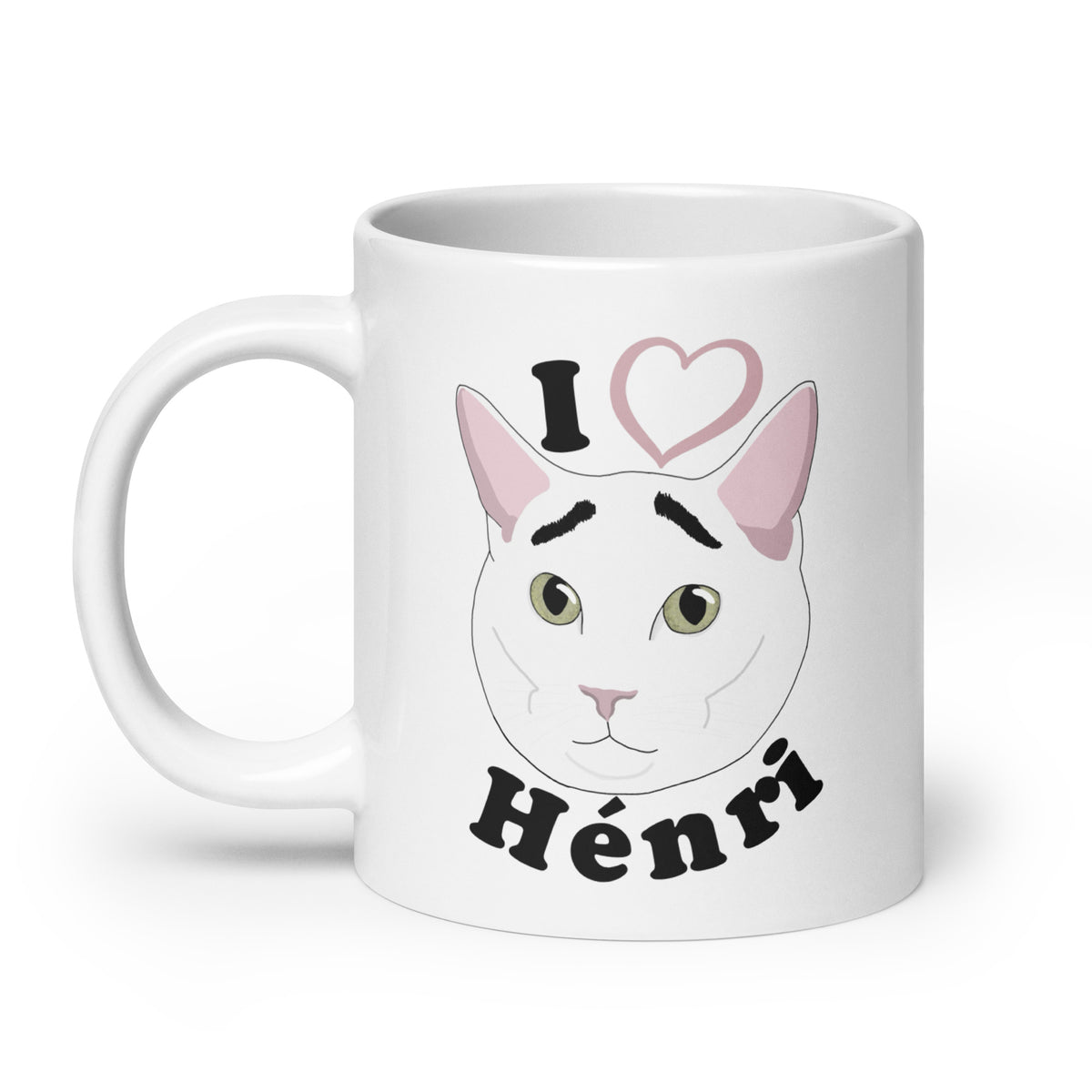 Hénri White Mug