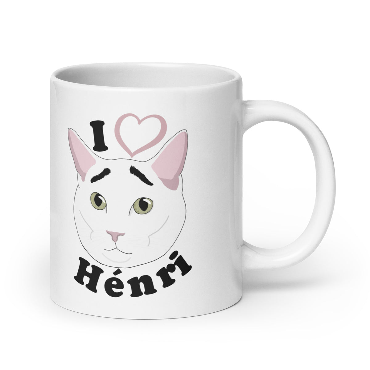 Hénri White Mug